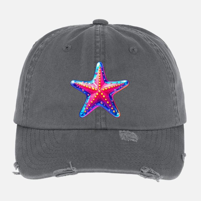 Starfish Flexfit Vintage Destroyed Cap