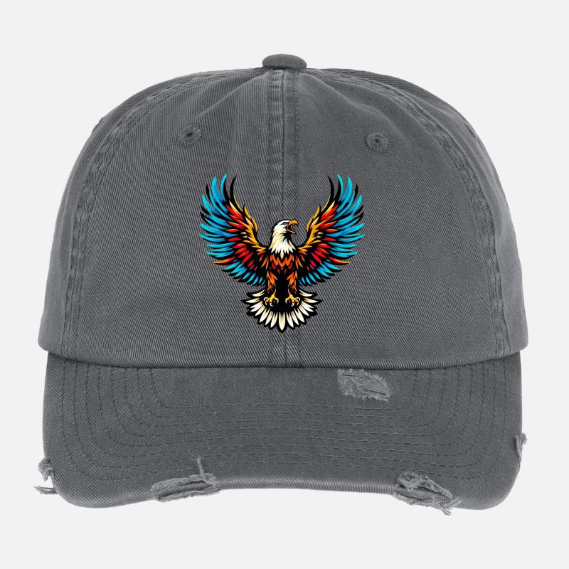 Adler Flexfit Vintage Destroyed Cap