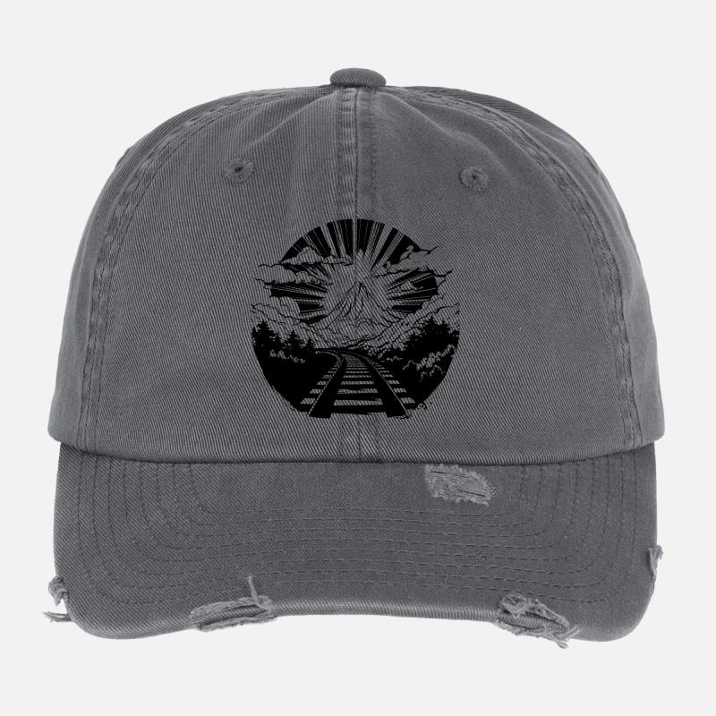 Eisenbahn Flexfit Vintage Destroyed Cap