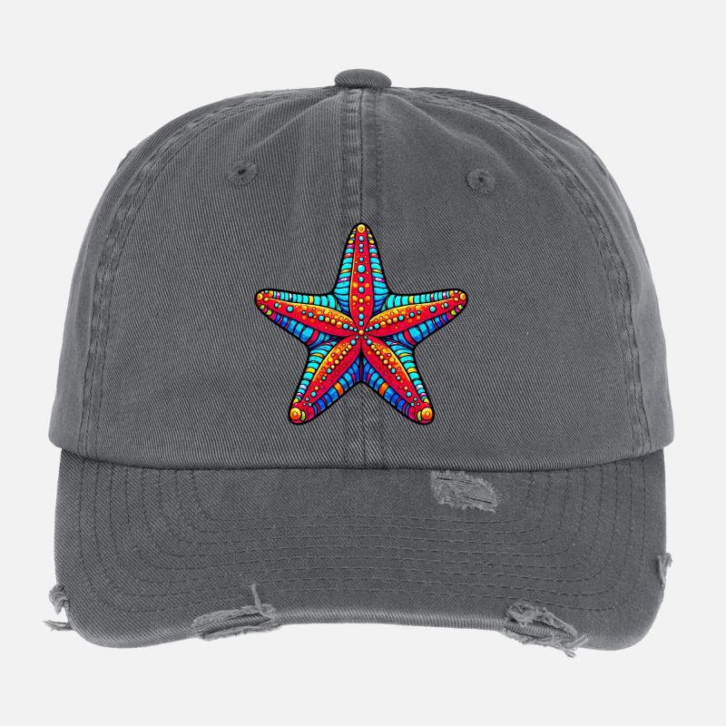 Seestern Flexfit Vintage Destroyed Cap