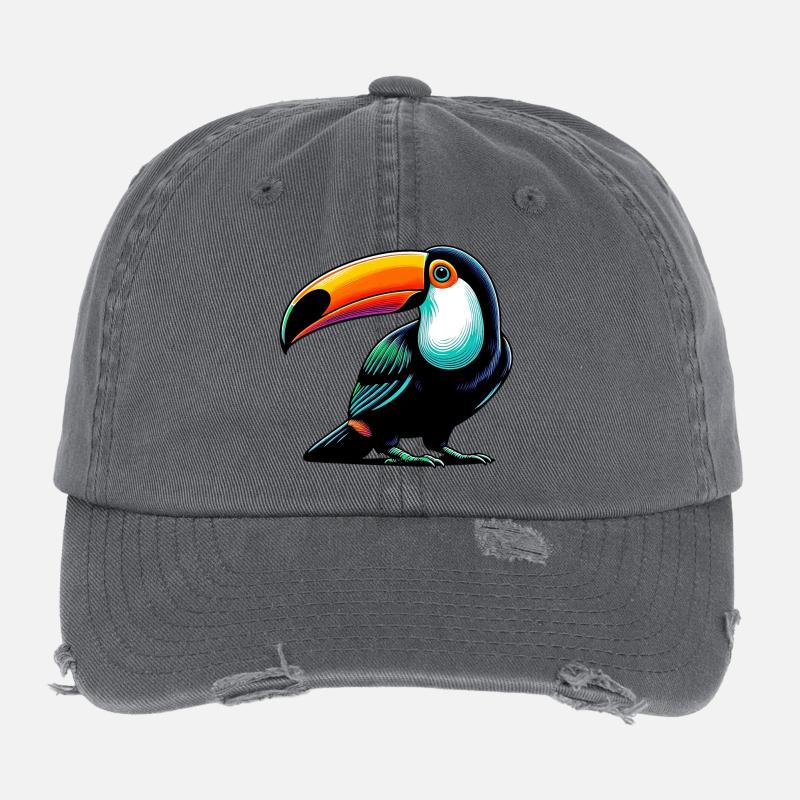 Tukan Flexfit Vintage Destroyed Cap