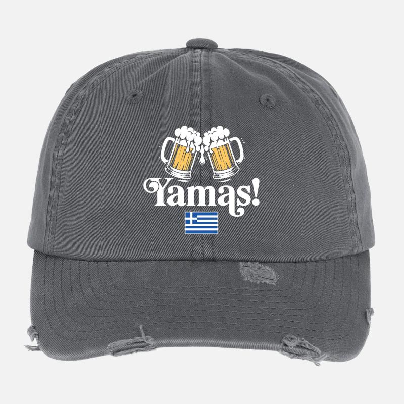 Yamas Casquette vintage effet usé Flexfit
