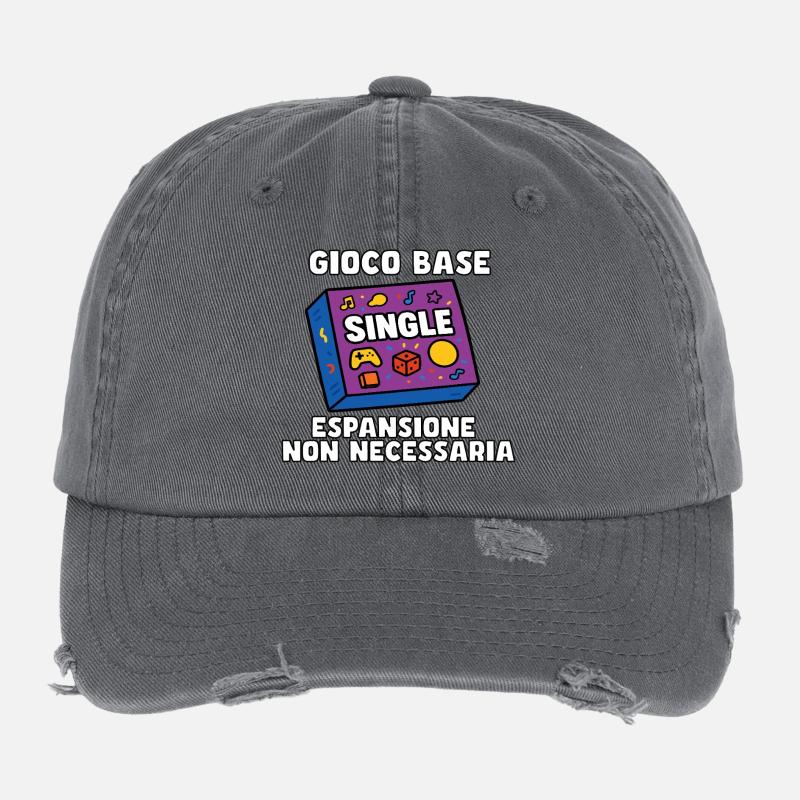 Jeu de base : Pas d’extension Casquette vintage effet usé Flexfit