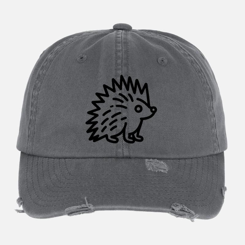 Stachelschwein Flexfit Vintage Destroyed Cap