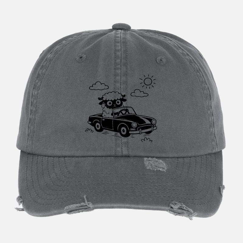 Sheep Cabrio Flexfit Vintage Destroyed Cap