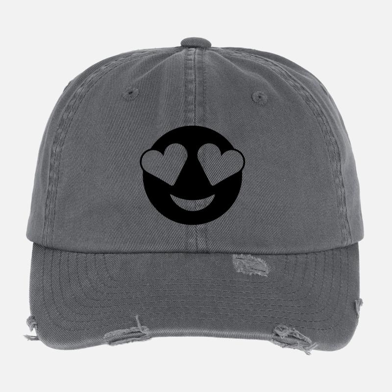 Amour Casquette vintage effet usé Flexfit