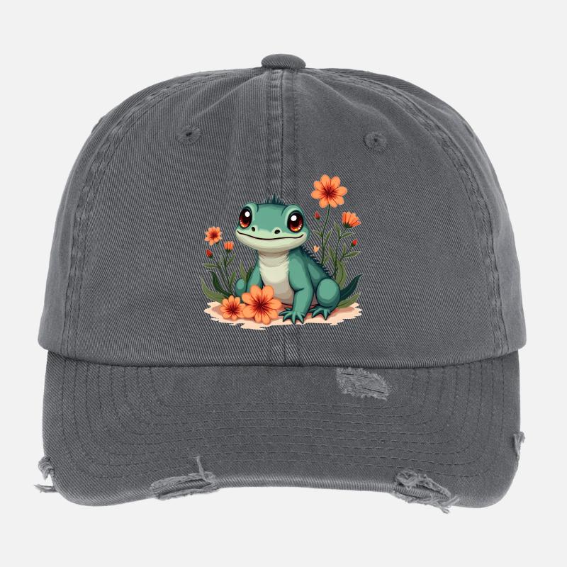 Leguan Flexfit Vintage Destroyed Cap