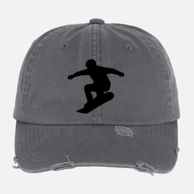 Snowboarders Flexfit Vintage Destroyed Cap