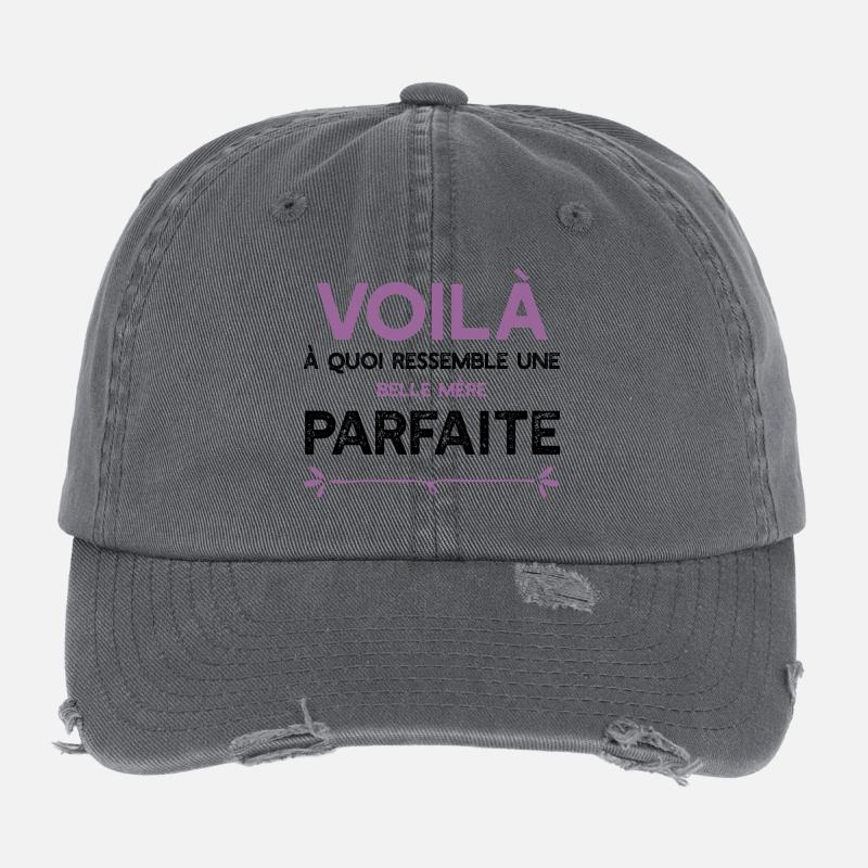 Une Belle mère parfaite cadeau Casquette vintage effet usé Flexfit
