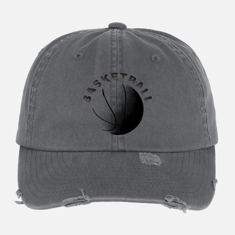 Basketball Flexfit Vintage Destroyed Cap