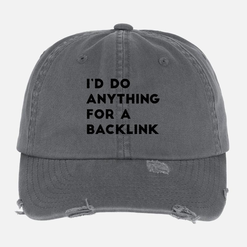 Ich würde alles tun Flexfit Vintage Destroyed Cap