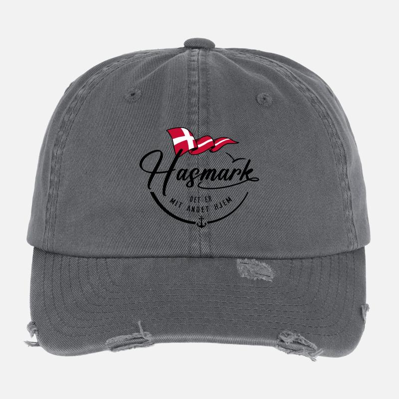 HASMARK - Ma deuxième maison - b Casquette vintage effet usé Flexfit