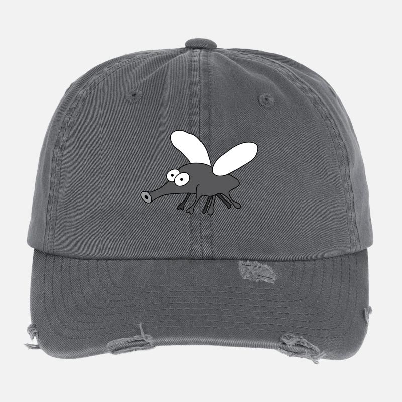 Mosquito Flexfit Vintage Destroyed Cap