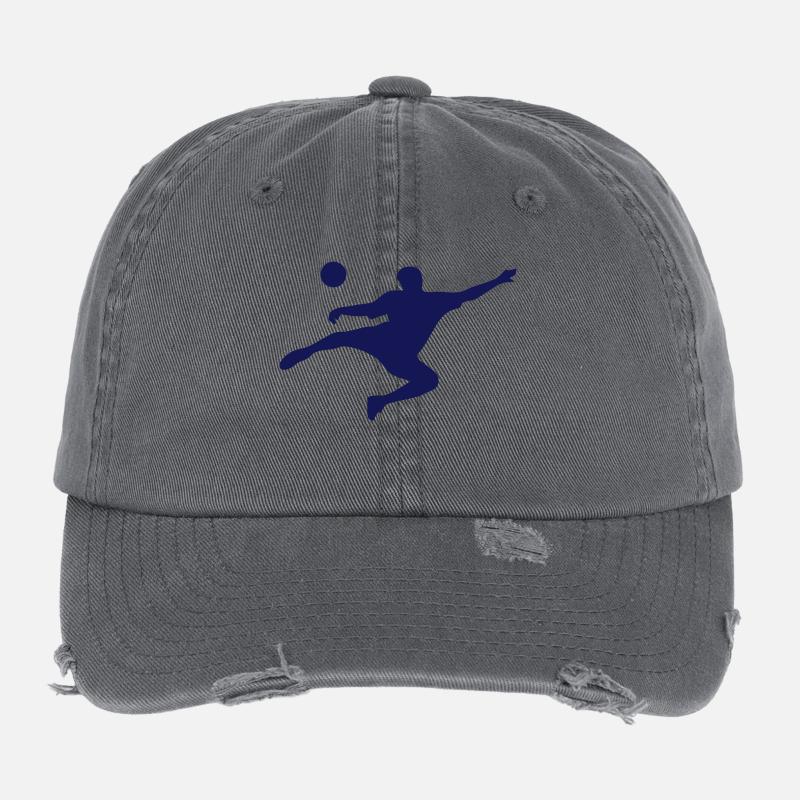 Fußballer Flexfit Vintage Destroyed Cap