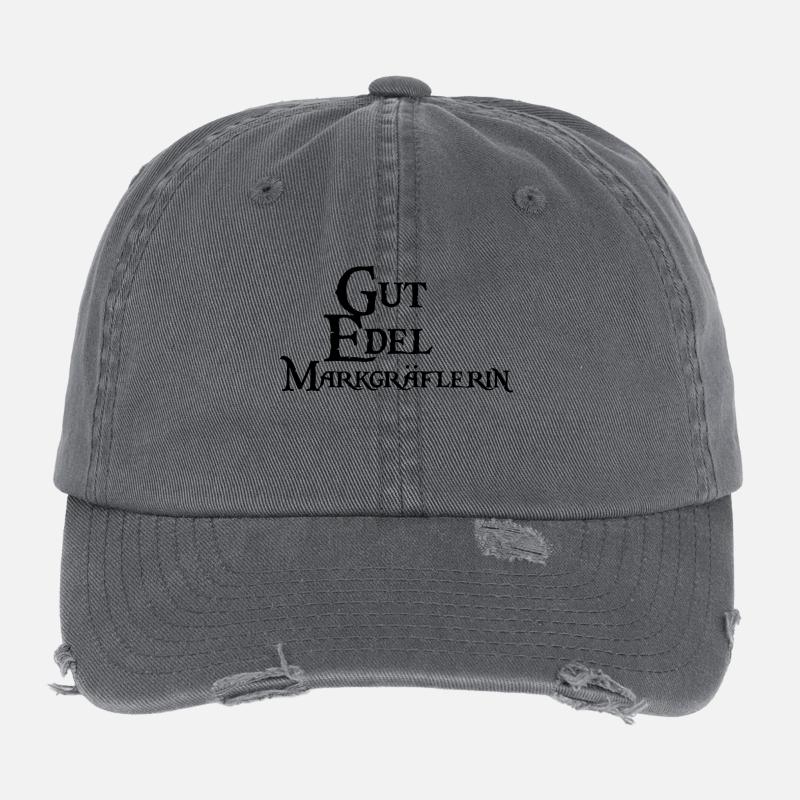 Gut Edel MarkgräflerIN Flexfit Vintage Destroyed Cap