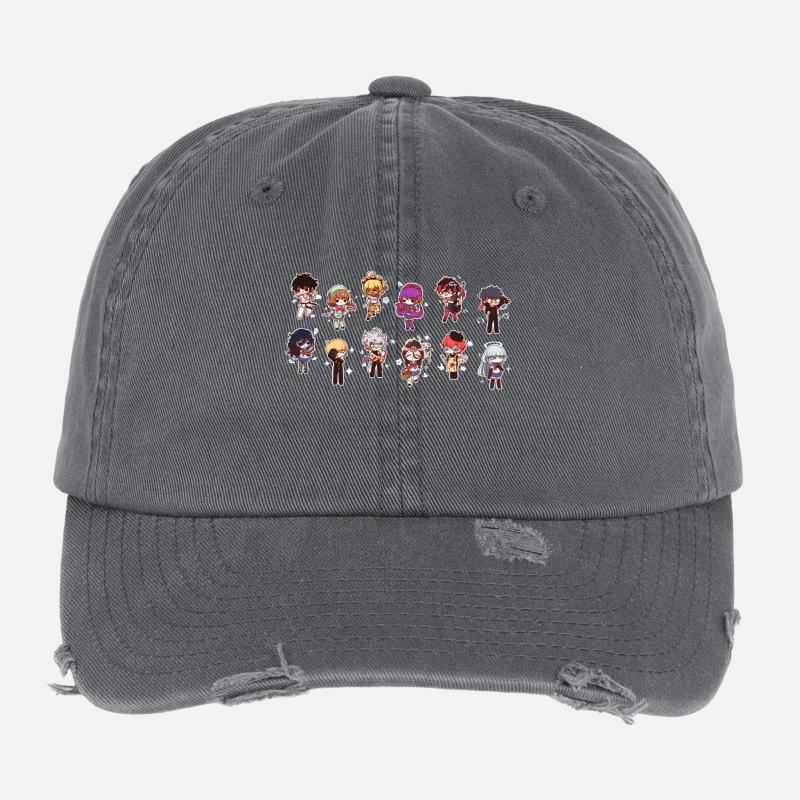 yandere simulator Flexfit Vintage Destroyed Cap