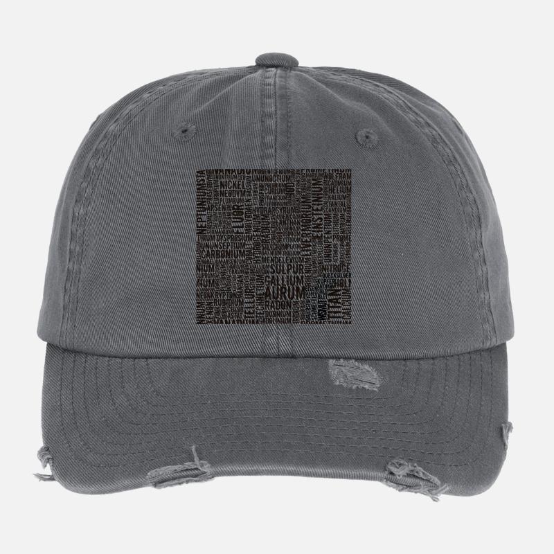 Chemische Elemente... Flexfit Vintage Destroyed Cap