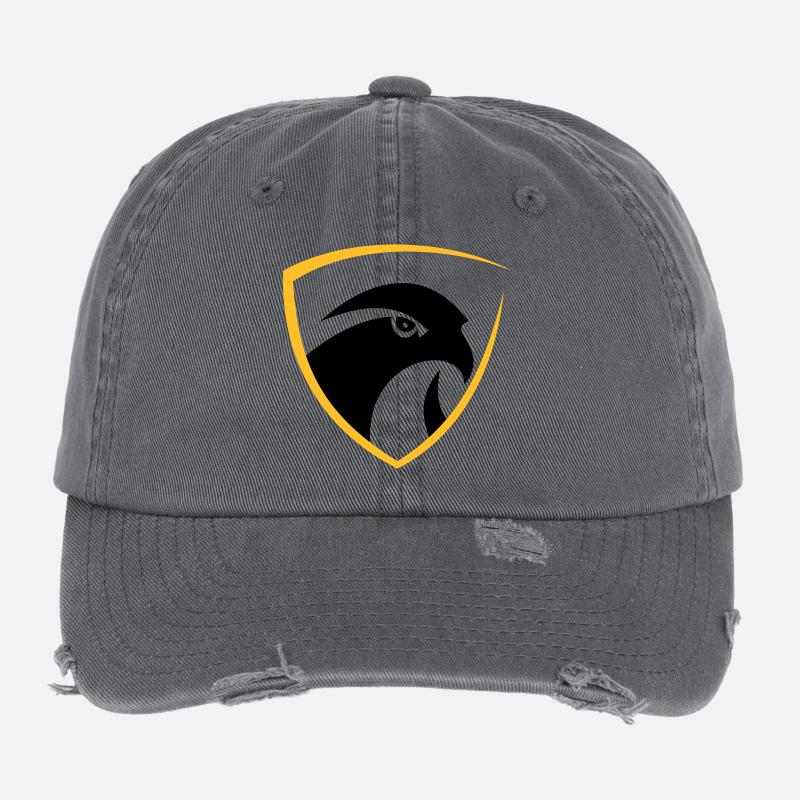 Falcon logo Flexfit Vintage Destroyed Cap