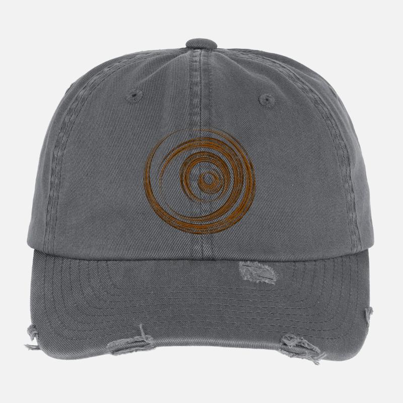 circle Flexfit Vintage Destroyed Cap