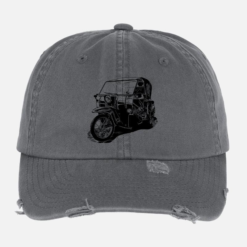 Krause Duo Flexfit Vintage Destroyed Cap