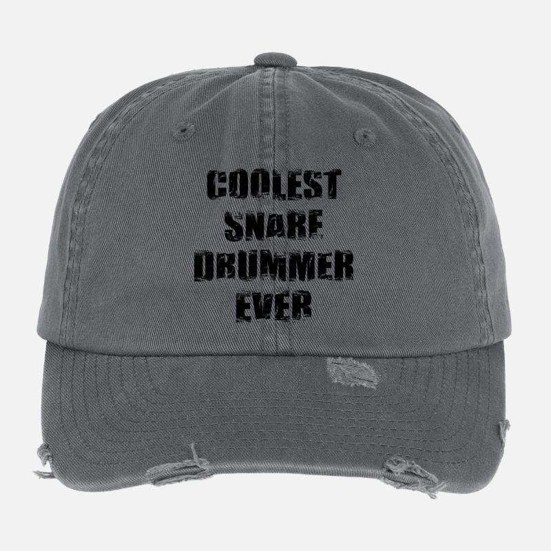 Schnarrtrommler Flexfit Vintage Destroyed Cap