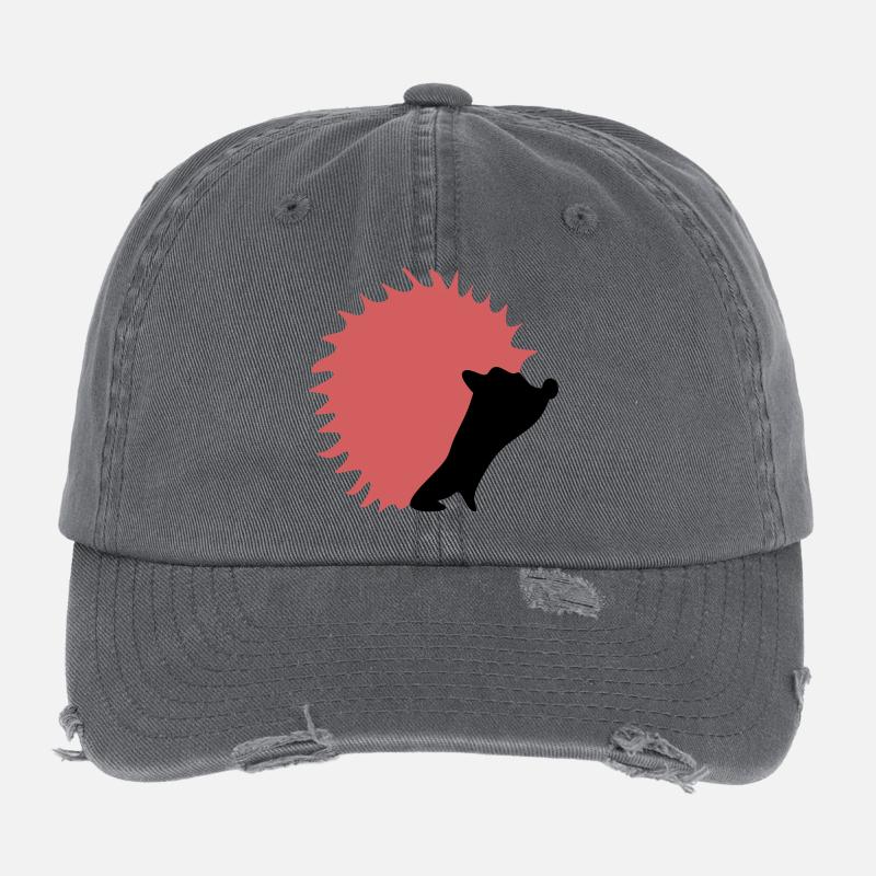 Herbst Igel Flexfit Vintage Destroyed Cap