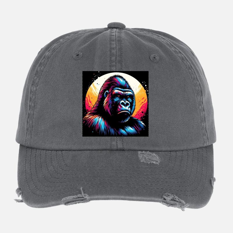 Gorilla Flexfit Vintage Destroyed Cap