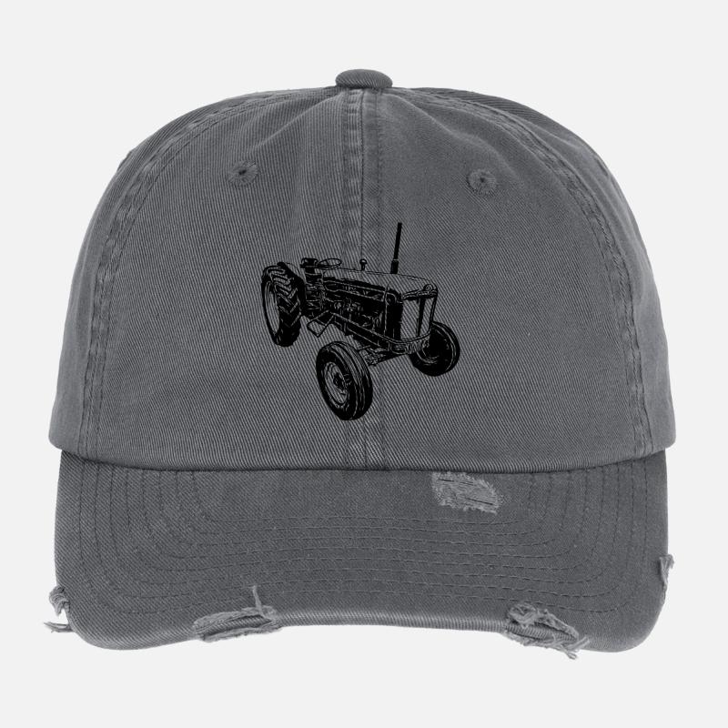 Super Tractor Flexfit Vintage Destroyed Cap