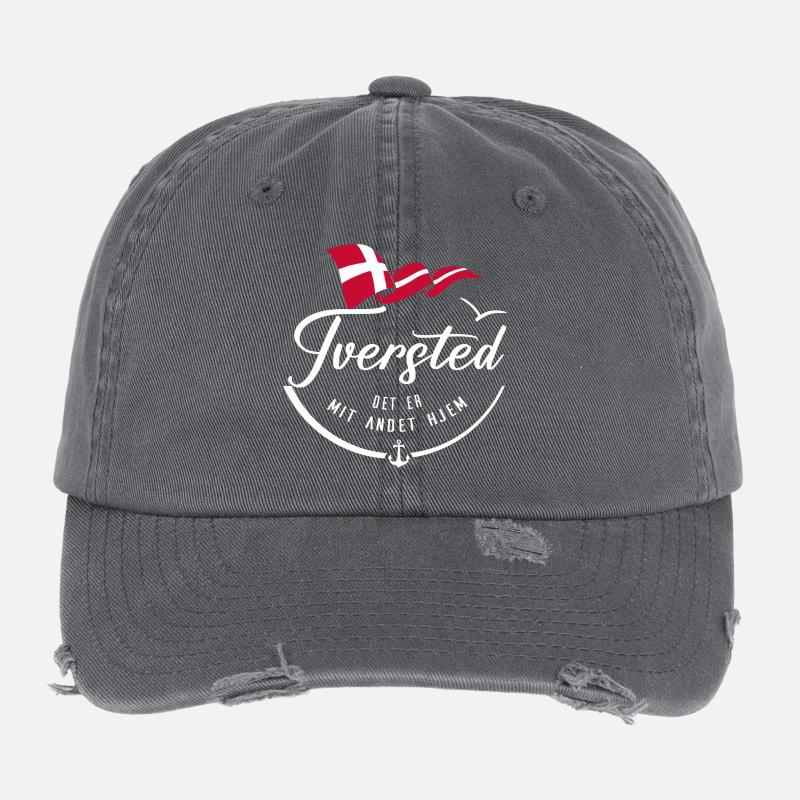TVERSTED - Ma résidence secondaire - w Casquette vintage effet usé Flexfit