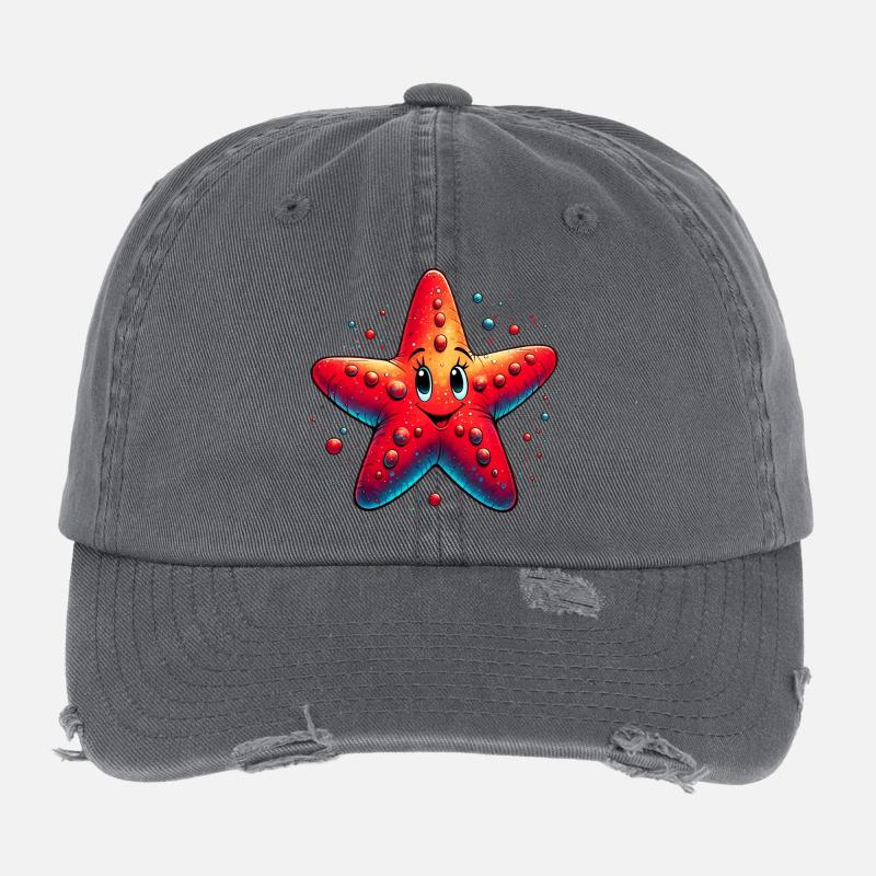 Seestern Flexfit Vintage Destroyed Cap