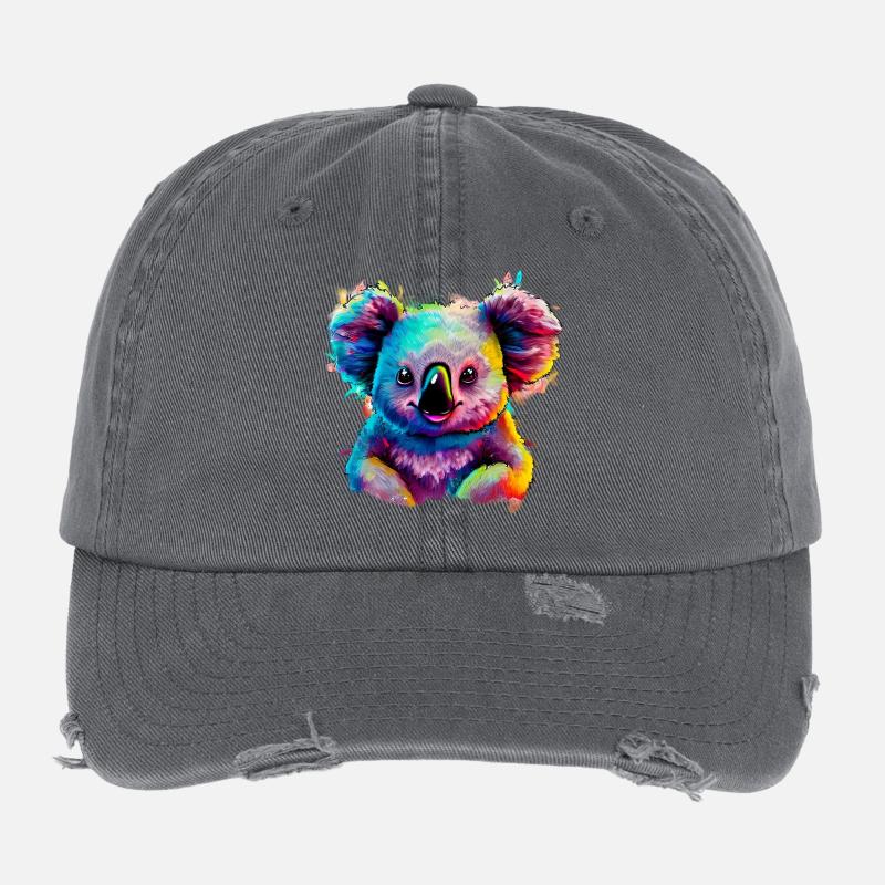 Koala Flexfit Vintage Destroyed Cap