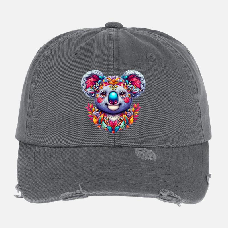Koala Flexfit Vintage Destroyed Cap