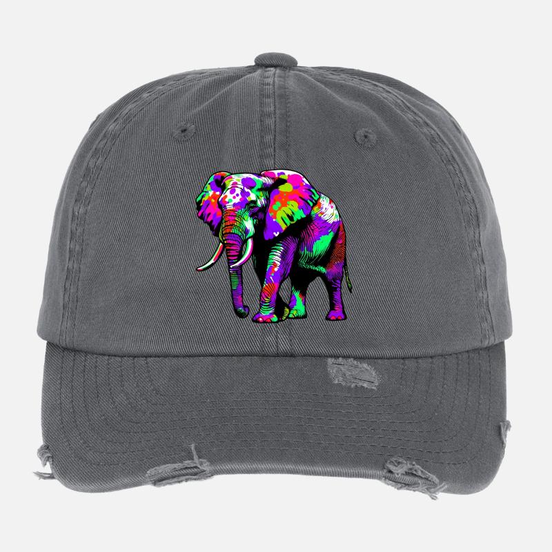 Elefant Flexfit Vintage Destroyed Cap