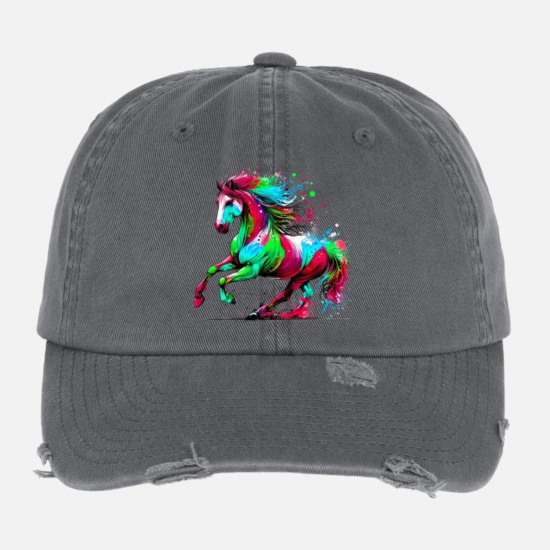 Pferd Flexfit Vintage Destroyed Cap