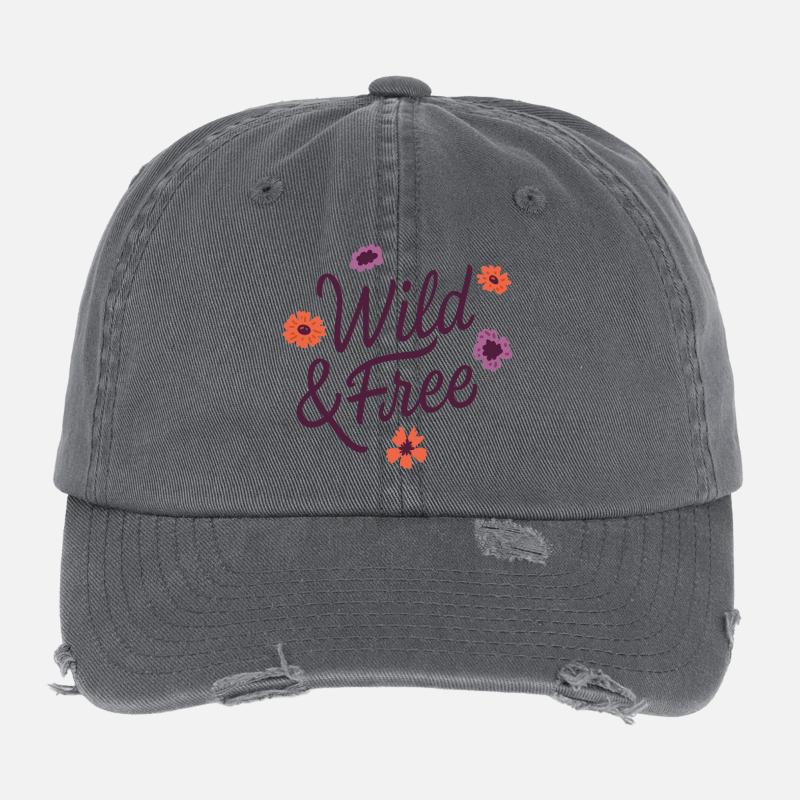Wild & Frei Flexfit Vintage Destroyed Cap