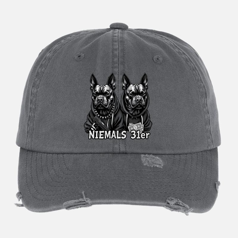 Jamais 31 Casquette vintage effet usé Flexfit