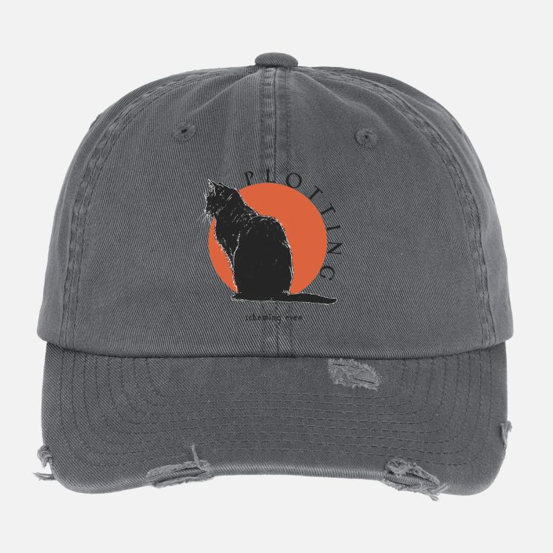 INTRIGUE Casquette vintage effet usé Flexfit