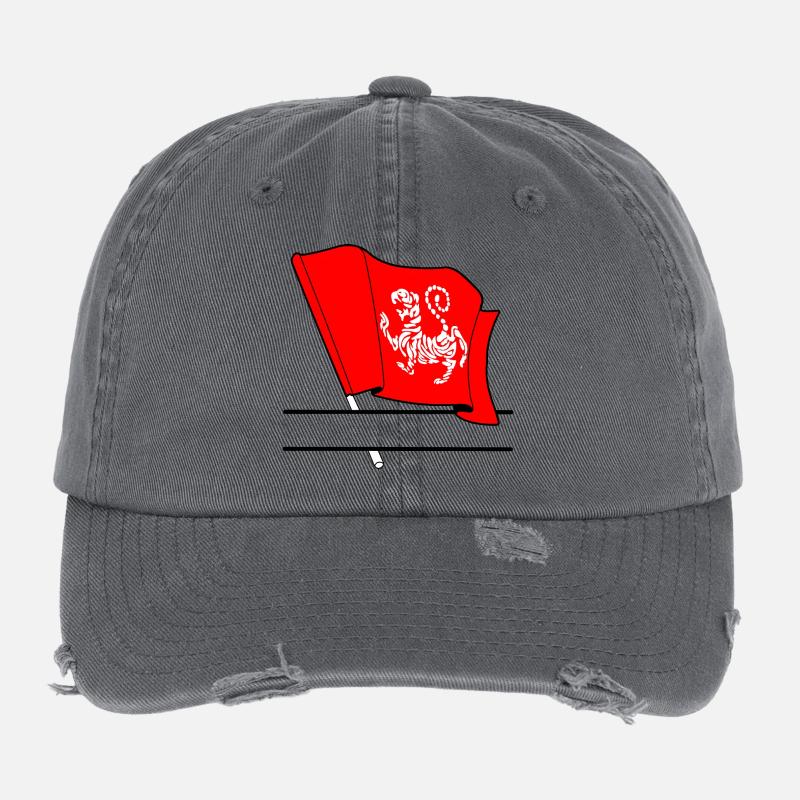 Drapeau de avec karaté Shotokan avec espace libre Casquette vintage effet usé Flexfit