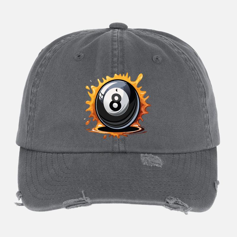 8ball Flexfit Vintage Destroyed Cap