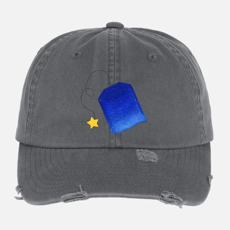 Vincent van Goghs Tee Flexfit Vintage Destroyed Cap