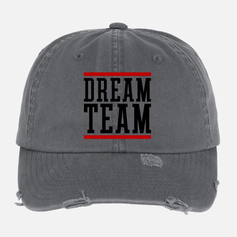 Équipe de rêve Casquette vintage effet usé Flexfit
