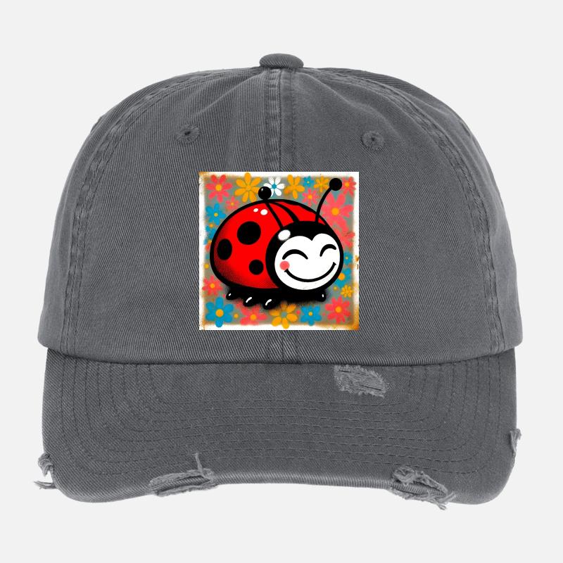 Marienkäfer Flexfit Vintage Destroyed Cap