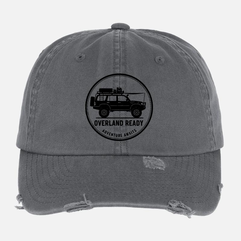 Overland Flexfit Vintage Destroyed Cap