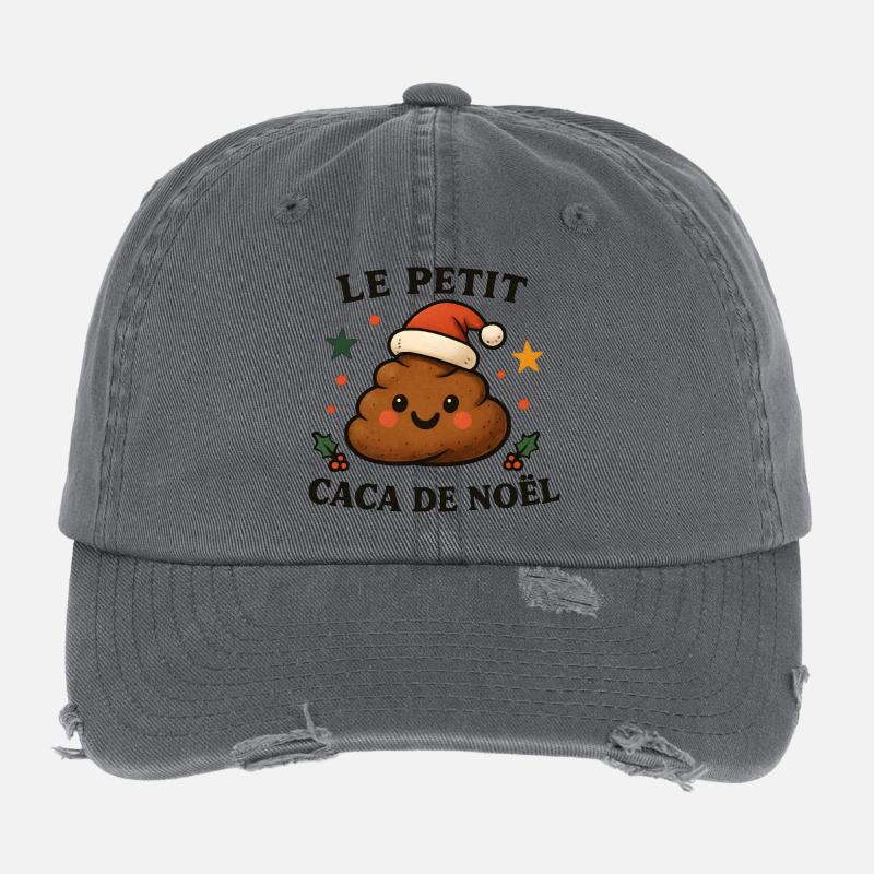 Der kleine Weihnachtskot Flexfit Vintage Destroyed Cap