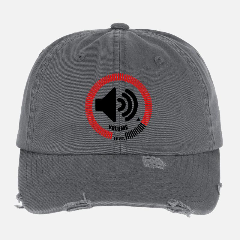 Volume Level Flexfit Vintage Destroyed Cap