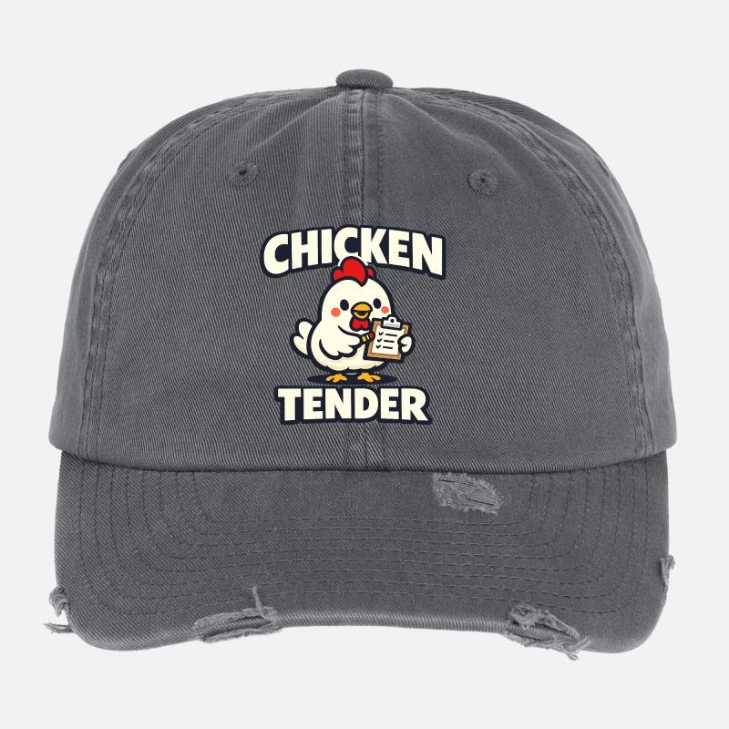 Tender de poulet Casquette vintage effet usé Flexfit