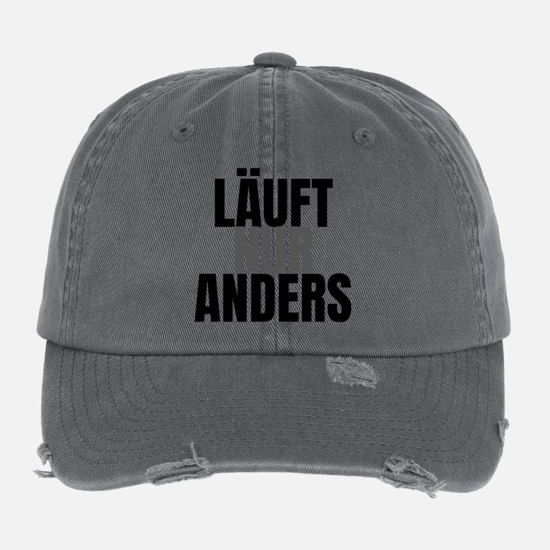 It's just different Flexfit Vintage Destroyed Cap