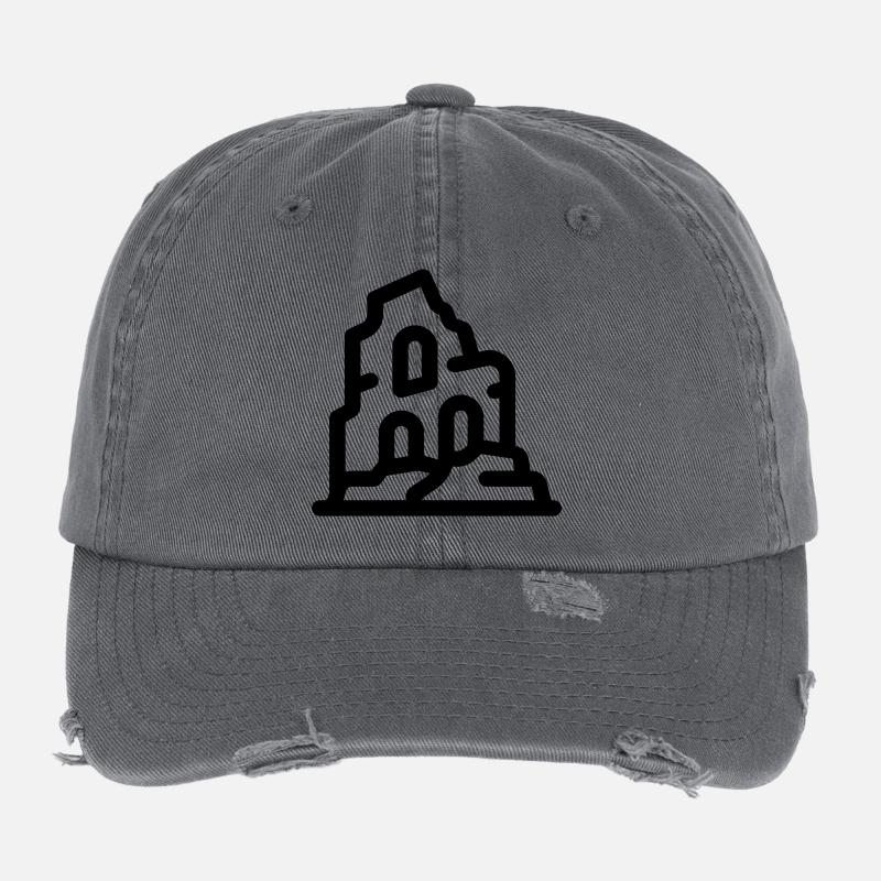 ruines Casquette vintage effet usé Flexfit