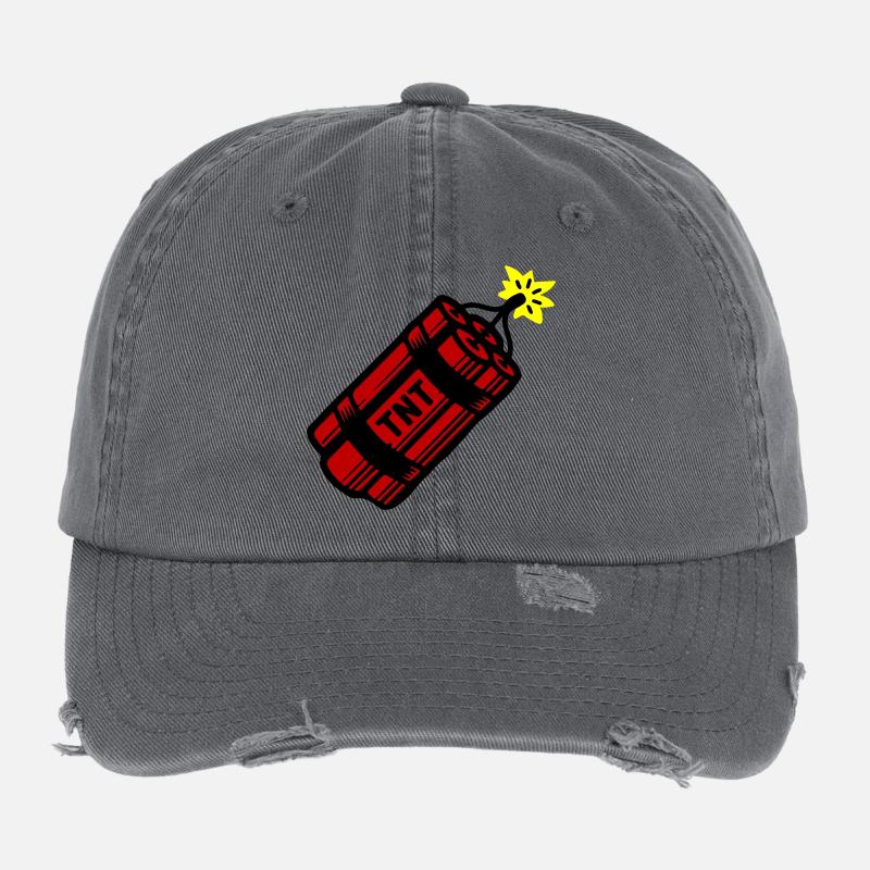 Dynamite Tnt Flexfit Vintage Destroyed Cap