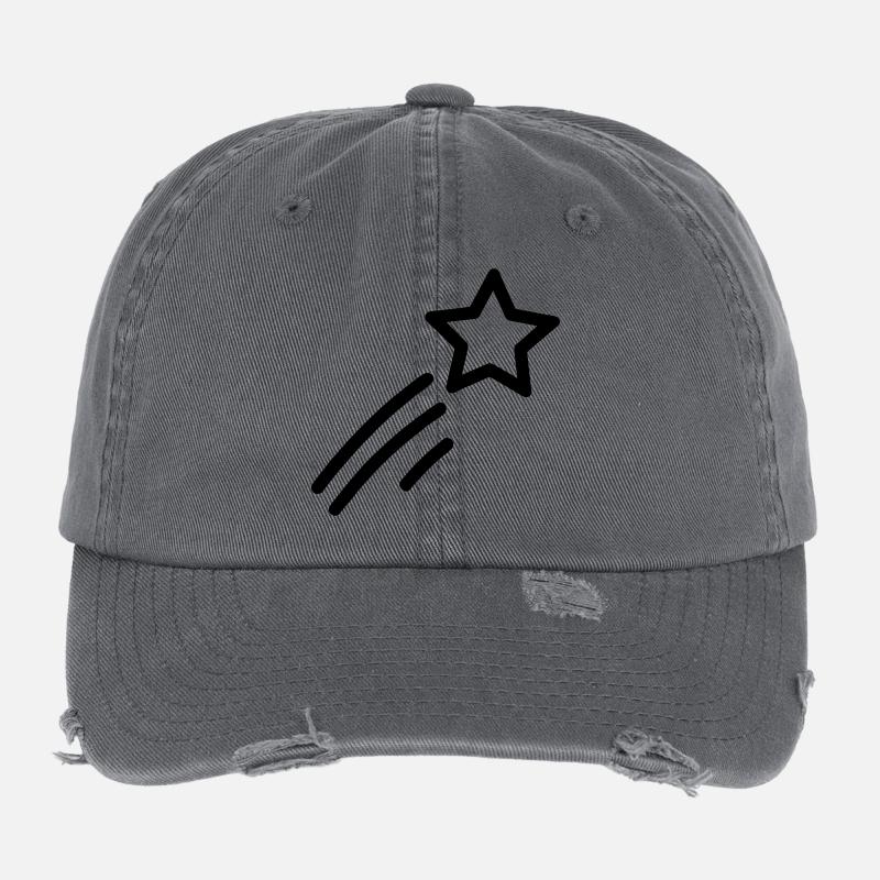 Sternschnuppe Flexfit Vintage Destroyed Cap